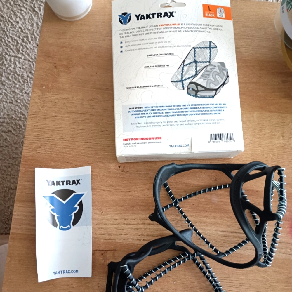 YakTrak shoe traction